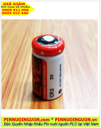 Pin nuôi nguồn EVE CR2 _Pin nuôi nguồn EVE CR2 Photo Lithium 3.0v 1/2AA 1000mAh chính hãng 